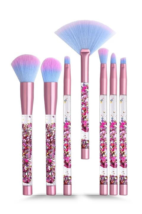 İzla Sıvı Pırıltılı Makyaj Fırça Seti