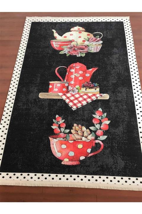 NexusPlusHalı Pamuk Dokuma Mutfak Halısı