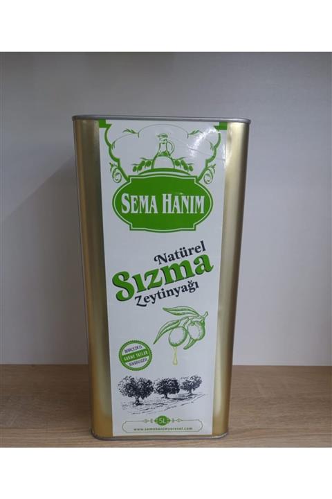 Sema Hanım 5 L Natürel Sızma Zeytinyağı