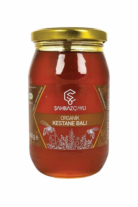Şahbaz Çaylı Organik Kestane Balı 450g