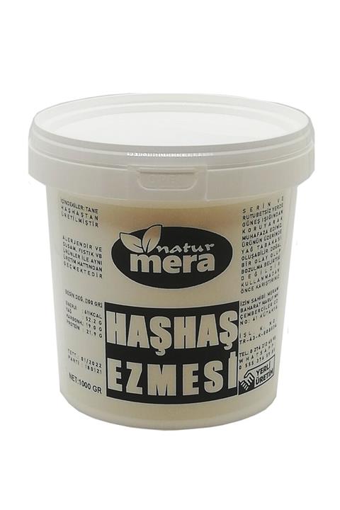 naturmera Sarı Haşhaş Ezmesi Net 1000 gr
