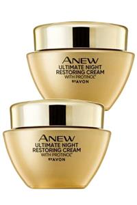 AVON Anew Ultimate Multi-performance Gece Kremi 50 Ml. Ikili Set