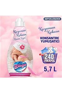 Bingo Soft Konsantre Çamaşır Yumuşatıcısı Canım Kızım 1440 ml - Ekonomi Paketi 4'lü
