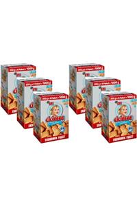 Eti Cicibebe Bebek Bisküvisi 1000 Gr. X 6 Adet (ekonomik Paket)