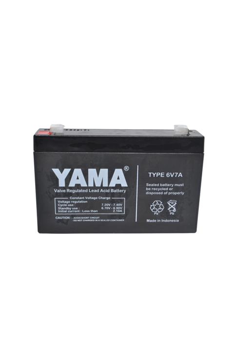 Yama 6 Volt 7 Amper Vrla Oyuncak Araba Aküsü