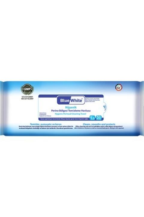 Bluewhite Perine Bölgesi Temizleme Havlusu