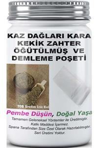 SPANA Kaz Dağları Kara Kekik Zahter Öğütülmüş Ve Demleme Poşeti Ev Yapımı Katkısız 125gr