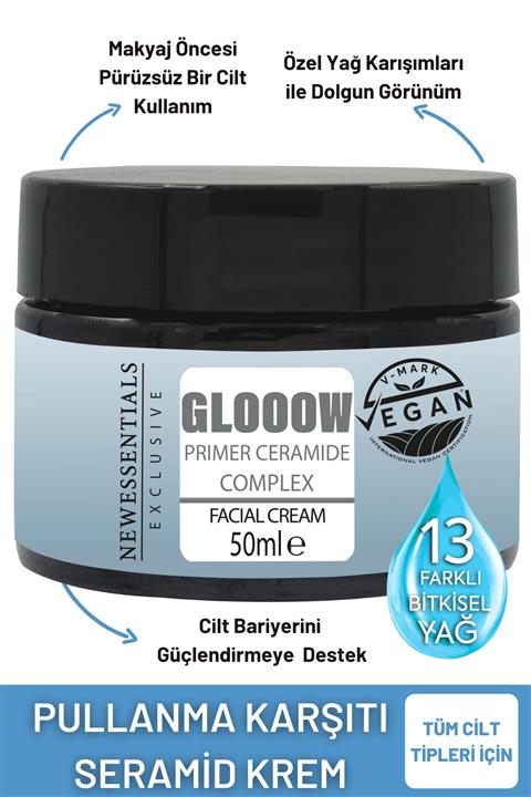 New Essentials Seramid Içerikli Nemlendirici & Onarıcı Yüz Bakım Krem 50 ml
