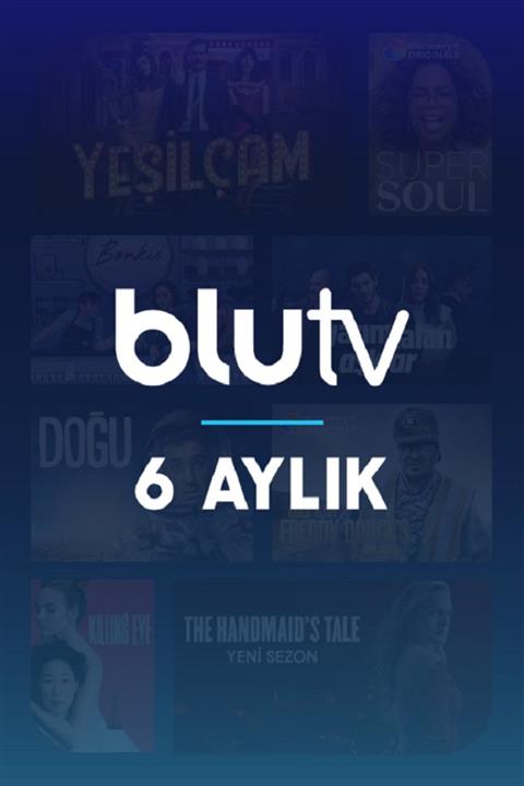 BluTV 6 Aylık Dijital Abonelik Kodu