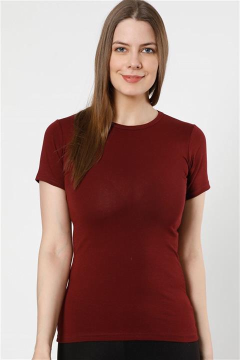 Moda Çizgi Kadın Kısa Kol Body 232bo