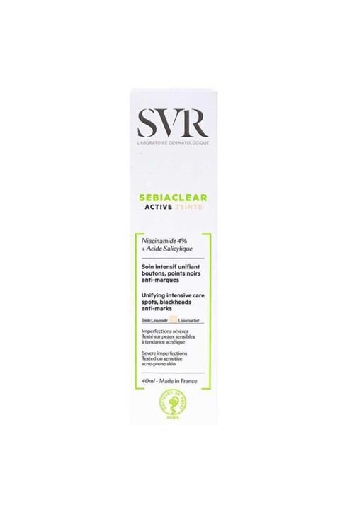 SVR Sebiaclear Active Teinte- Renkli Bakım Kremi 40ml