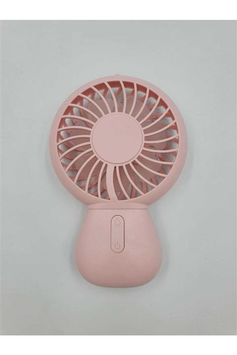 SS BİLİŞ Usb Mini El Fanı Çanta Boy Rahat Kullanım Pembe