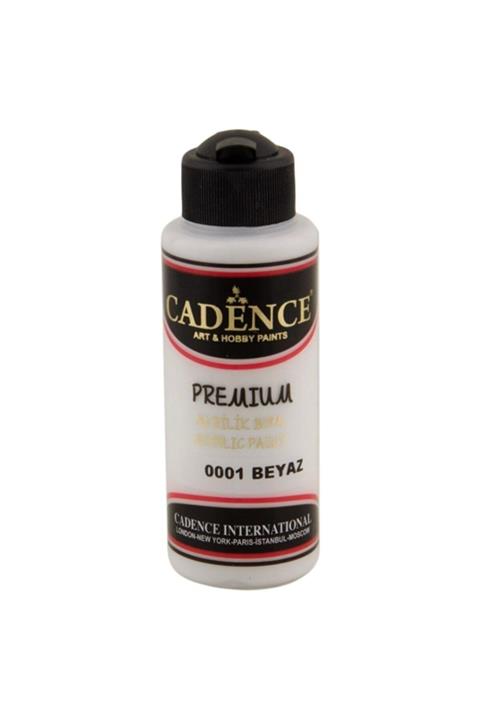 Cadence Beyaz Premıum Akrilik Boya 0001 120ml