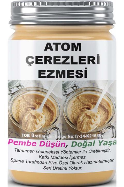 SPANA Atom Çerezleri Ezmesi Ev Yapımı Katkısız 330gr