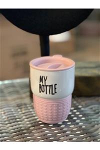 MRY HOME Porselen Mug Kahve Kupası Fincanı Pembe