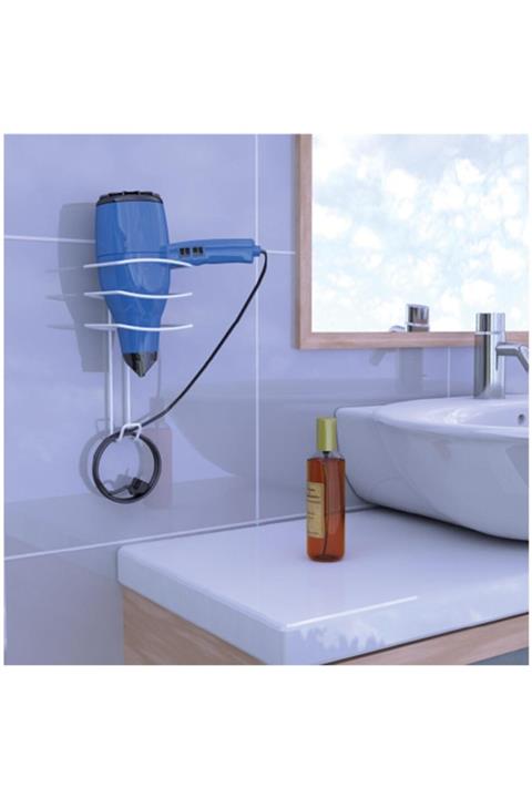 Metaltex Pratik Fön Askılığı Beyaz