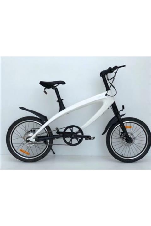 LEHE Beyaz Elektrikli Bisiklet