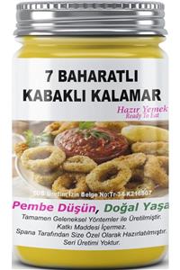 SPANA 7 Baharatlı Kabaklı Kalamar Tava Ev Yapımı Katkısız 330gr