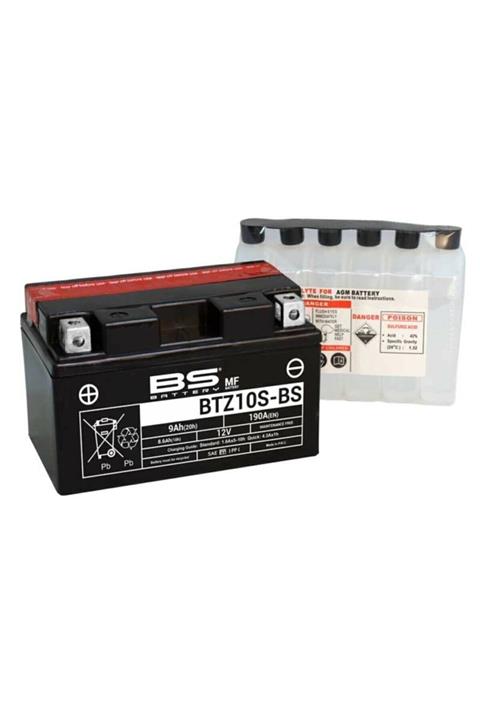 BS Battery Bs Yamaha Tenere T700 T7 Ytz10s Btz10s Akü