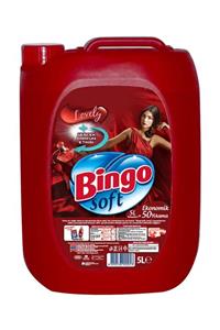 Bingo Çamaşır Yumuşatıcısı - Soft Lovely 5 lt