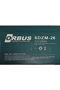 ORBUS 12 Volt 26 Amper Elektrikli Motosiklet Aküsü