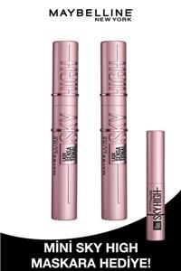 Maybelline New York Lash Sensational Sky High Maskara + Mini Sky High Maskara Set 2'li