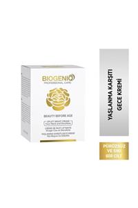 Biogeniq Beauty Yaşlanma Karşıtı Gece Kremi 50 ml