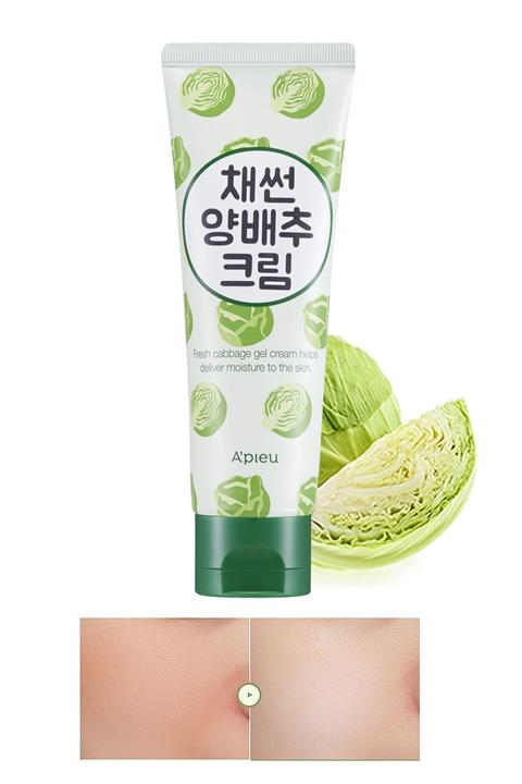 Missha Stres Karşıtı Lahana İçerikli Jel Krem 80g APIEU Shredded Cabbage Cream