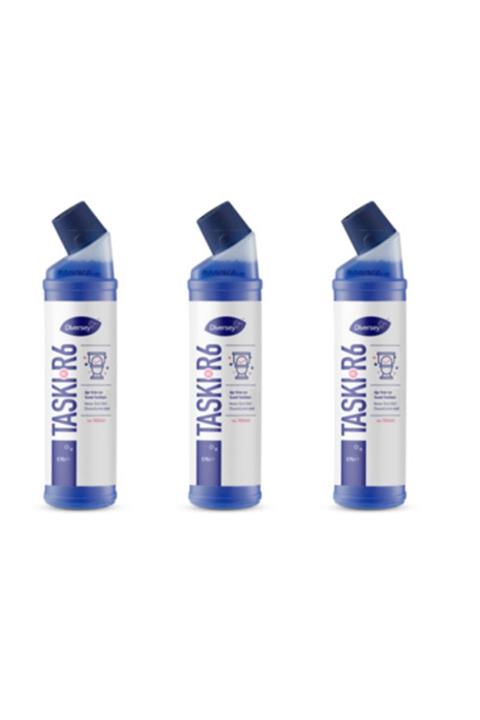 Diversey Taski Room Care R6 Ağır Kirler Için Klozet Temizlik Ürünü 750ml-3 Adet