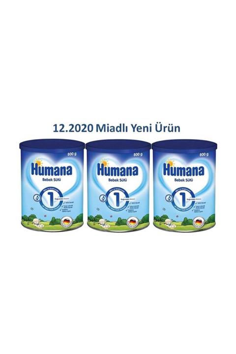 Humana 1 Bebek Maması 800 gr X 3 adet