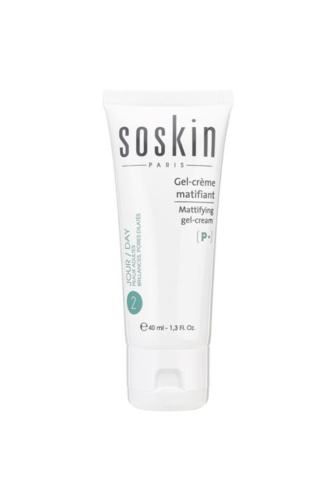SOSKIN Mattifying Gel Cream - Yağlı Ve Karma Ciltler Için Matlaştırıcı Jel Krem 40 Ml