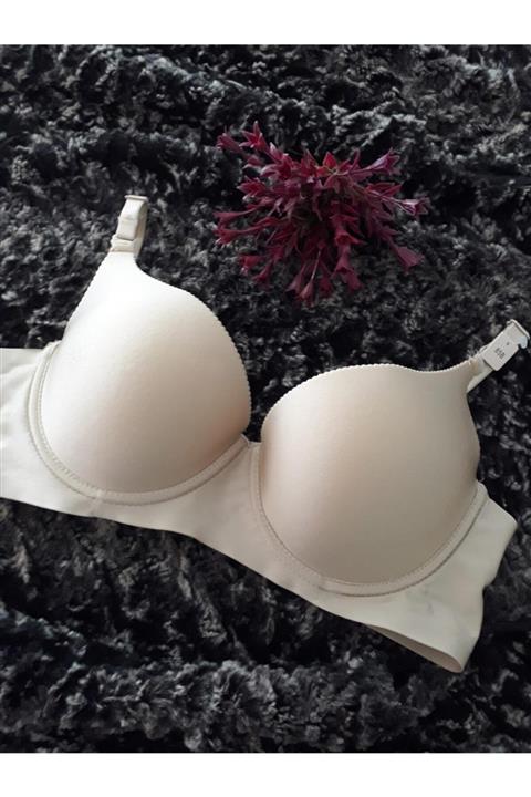 F.K 396 Lazer Kesim Desteksiz Sütyen