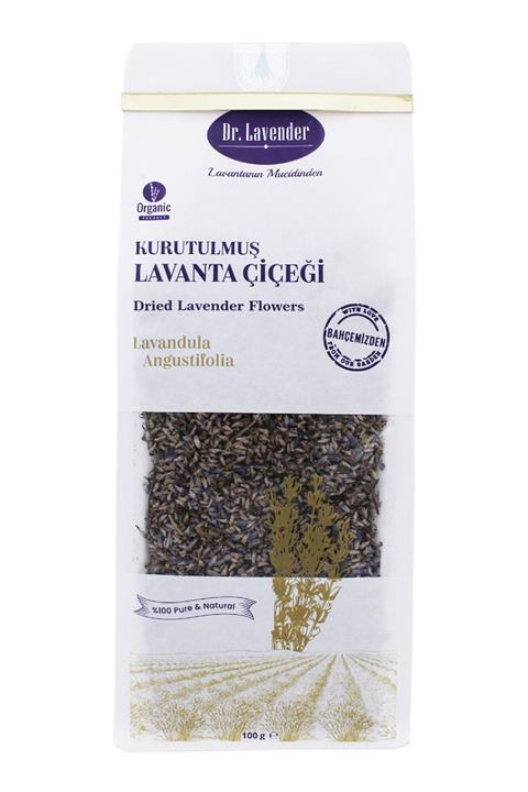 Dr. Lavender Kurutulmuş Lavanta Çiçeği Kuru Lavanta Çiçeği 100 Gr