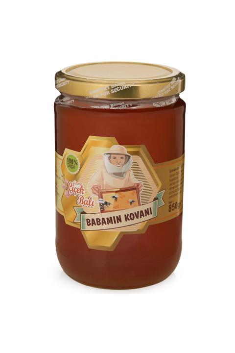BABAMIN KOVANI Süzme Çiçek Balı 850g