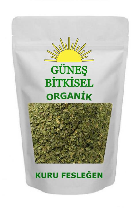 Güneş Bitkisel Organik Kuru Yeşil Fesleğen 500 Gr