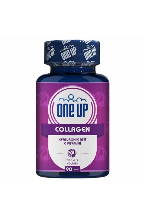 One Up Collagen Hyaluronic Acid 90 Tablet