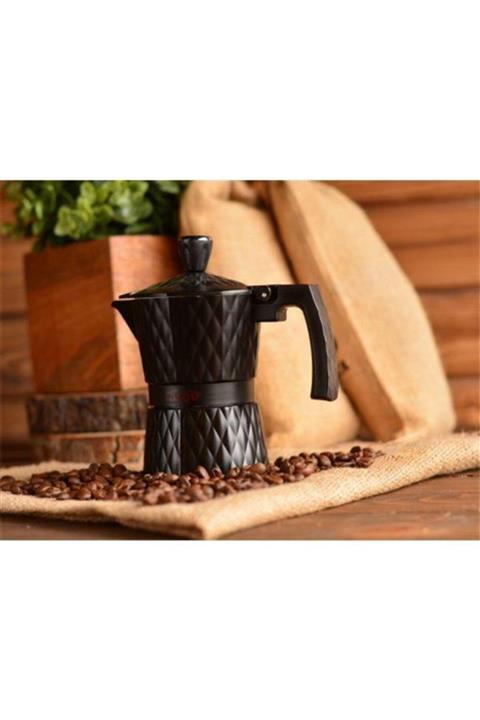 sepetJET Siyah Moka Pot