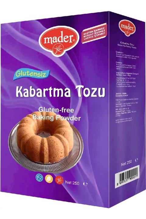 Mader Glutensiz Kabartma Tozu 100 G