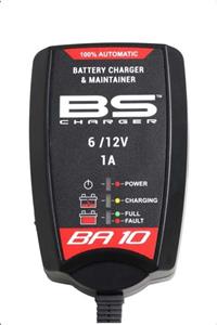 BS Battery Ba10-automatıc Charger 6v/12v 1000ma Akü Şarj Cihazı