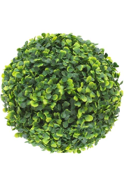 Nettenevime Yapay Çiçek Şimşir Top 15 Cm Yeşil Top