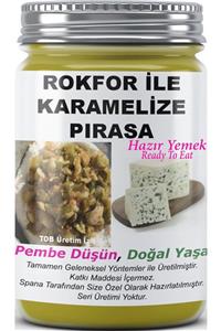 SPANA Rokfor Ile Karamelize Pırasa Ev Yapımı Katkısız 330 gr