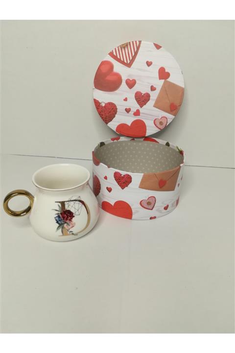 Gld Harfli Kupa Hediye Kutusu