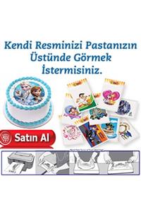 velomy Kurabiye Için Şekerli Kağıda Baskı