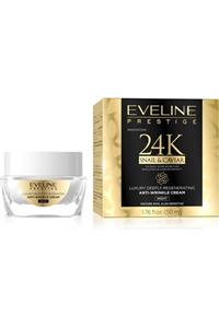 Eveline 24k Havyar & Salyangoz Onarıcı Ve Kırışıklık Azaltıcı Gece Kremi