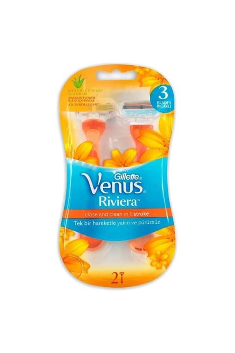 Venüs Gilette Riviera Kullan At Traş Bıçağı 2'li