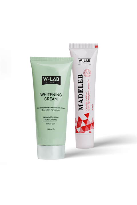 WLab Kozmetik Beyazlatıcı Krem 100 ml Ve Madeleb Krem 40 ml