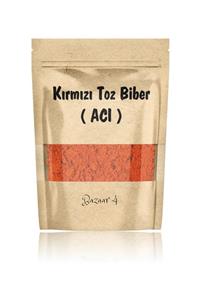 BAZAAR 4 Kırmızı Acı Toz Biber 1.kalite Yeni Mahsul 385 Gr