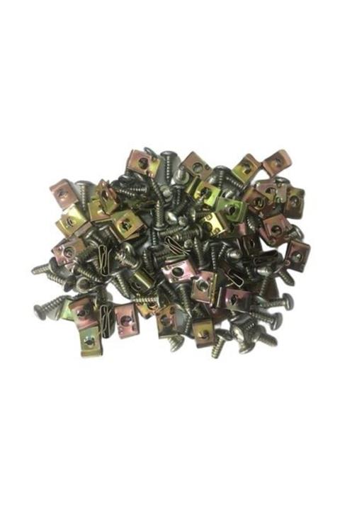 Alhonga Kaporta Tamir Klips Saç Vida Takımı 72 Adet