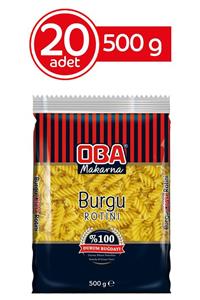 Oba Makarna Burgu Makarna 500 Gr (20'li Paket)