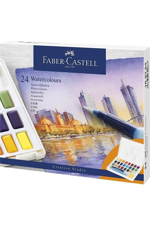 Faber Castell Creative Studio Tablet Suluboya 24'lü